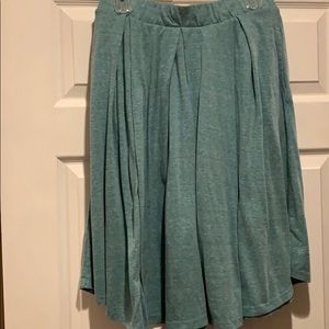 Medium Blue Lularoe Madison Skirt